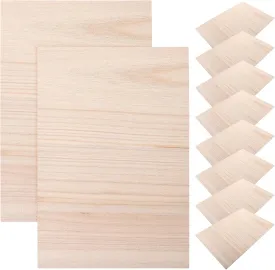 10pcs Wood Breaking Boards, Rebreakable Martial Arts Practice Boards 3mm Taekwondo Breaking Boards Karate Performance Board Kick Board Training Accessories for Kids Youth Adults