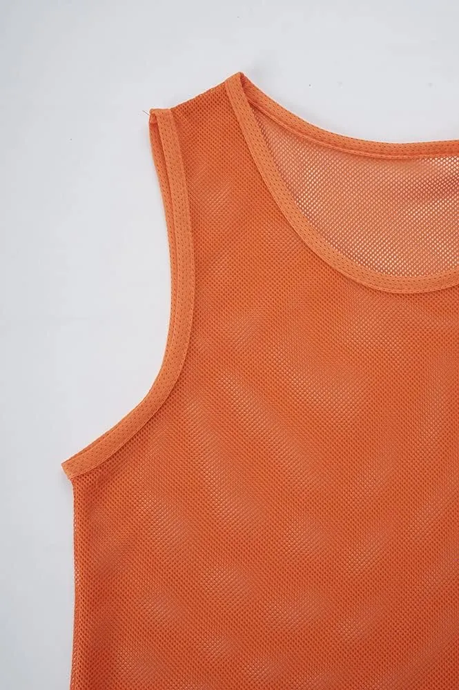 12 Pack??-12??Numbered Pinnies/Soccer Training Bibs/Basketball Jerseys for Kids,Youth and Adults