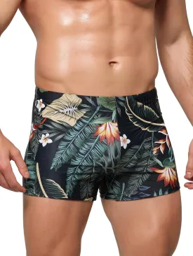 Arcweg Men's Swimming Trunks with Mesh Liner Sport Boxer Swimwear Underwear Summer Beach Board Shorts Elastic Swimsuit