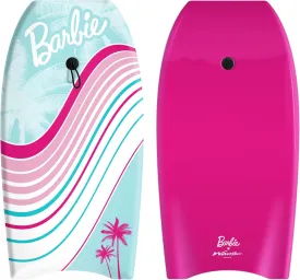 Barbie Signature 36in Bodyboard by Wavestorm | Graphic top Deck with high Density Slick Bottom | for Kids and Adults |Foam Construction with Accessories |,Light Blue