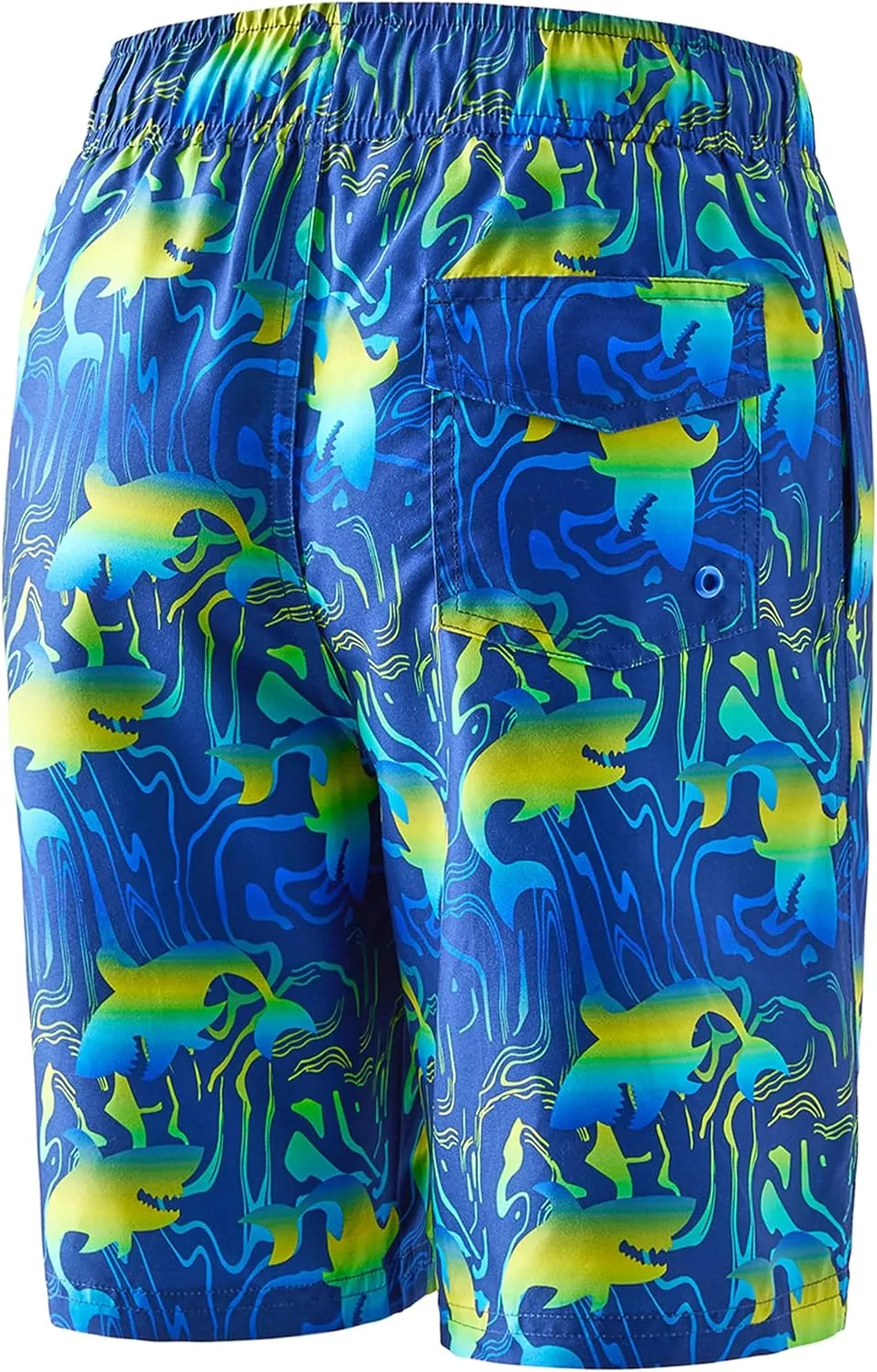 Boys Swim Trunks Quick-Dry w/Ultra Soft Jersey Lining Premium Eco Material UPF 50 