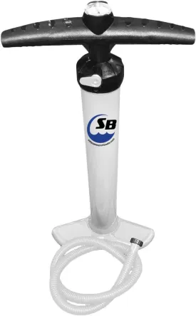 Double Action Hand Pump for Inflatable Boats - Dinghies - Stand Up Paddle Boards - ISUP Pumps