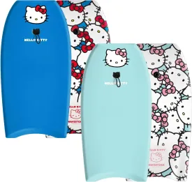 Hello Kitty 36in Bodyboard by Wavestorm 2PK | Graphic top Deck with high Density Slick Bottom | Foam Construction with Accessories | Includes Basic Leash