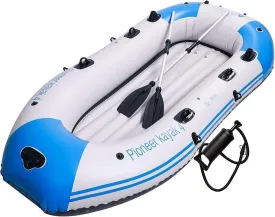 Kayak Inflatable Boat for Adults, Thicken Inflatable Raft Rubber Boat, Thickened Fishing Nflatable Boat, Rafting