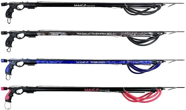 MAKO Titan Elite Speargun with Open Muzzle & Modified Open Track