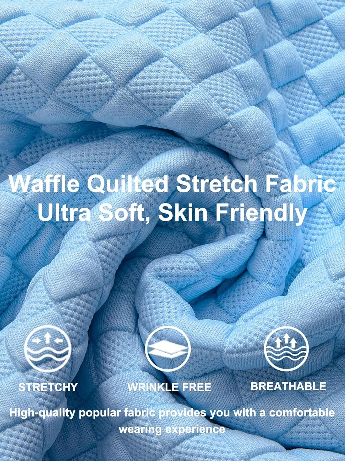 Men's Crewneck Sweatshirts Solid Color Checkered 3D Texture Long Sleeve Casual Basics Pullover Shirt