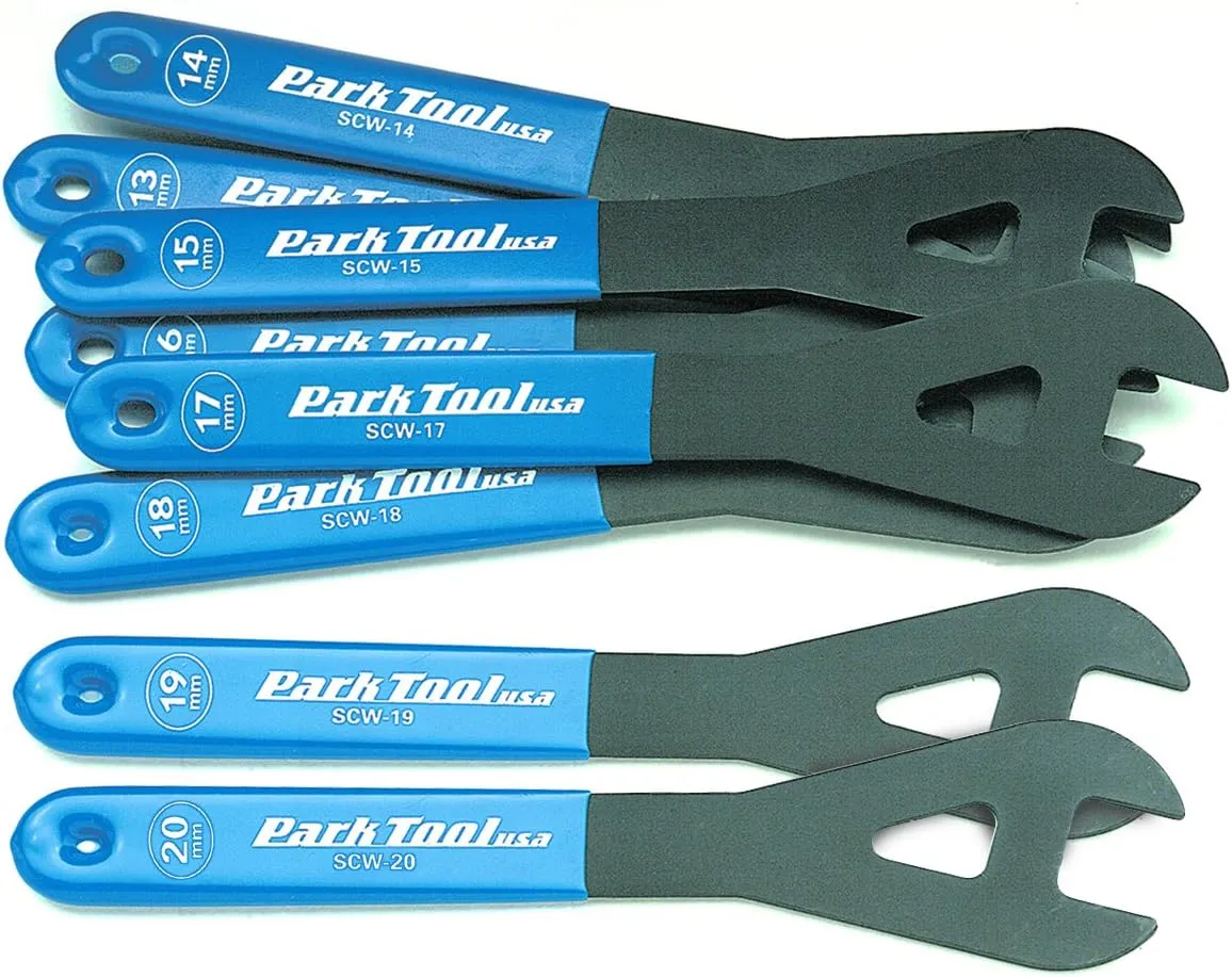 Park Tool Shop Cone Wrench Set (SCW-13 to SCW-19)