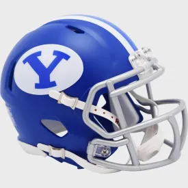 Riddell NCAA BYU Brigham Young Cougars Revolution Speed Mini Football Helmet